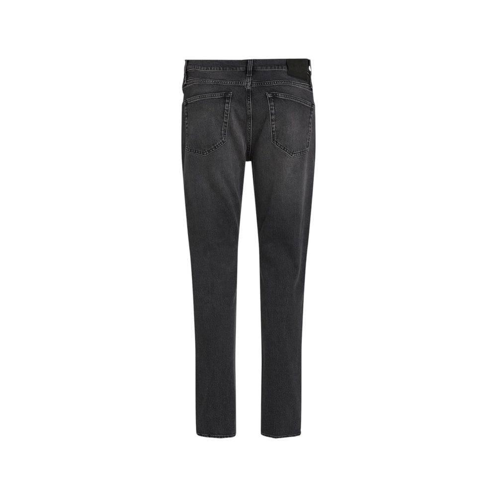 Calvin Klein Jeans Black Cotton Skinny Jean - Hilstor