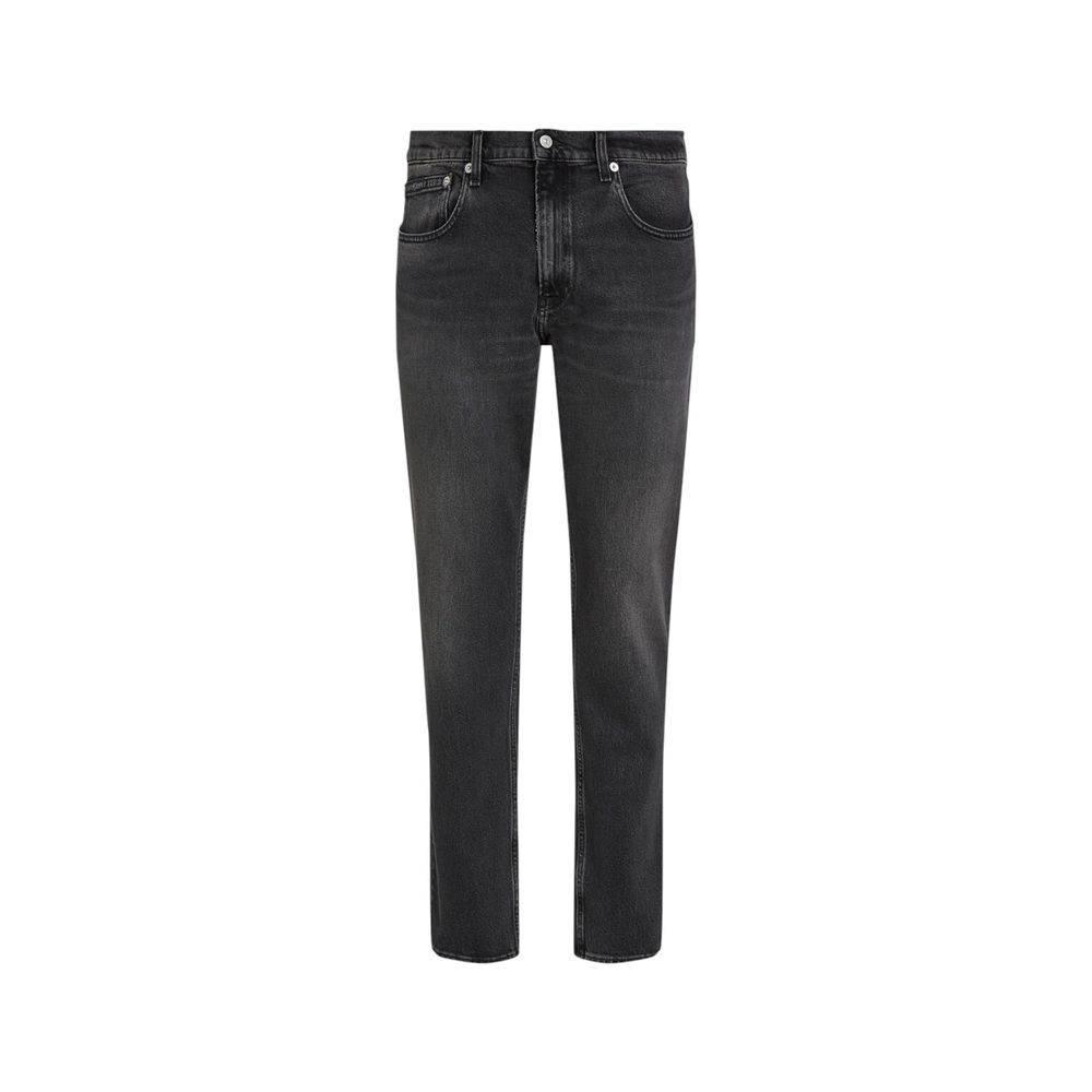 Calvin Klein Jeans Black Cotton Skinny Jean - Hilstor