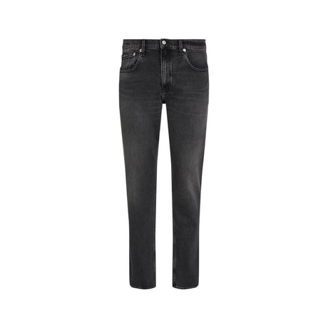 Calvin Klein Jeans Black Cotton Skinny Jean - Hilstor