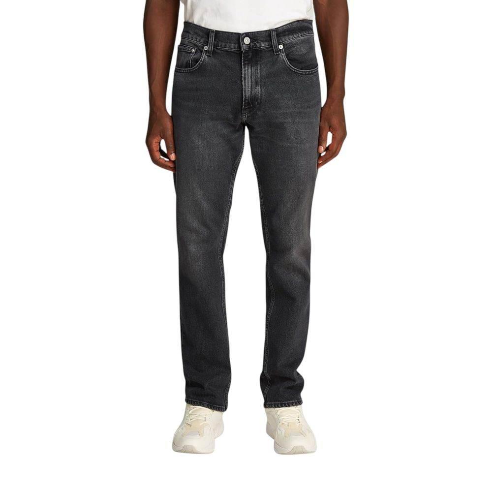 Calvin Klein Jeans Black Cotton Skinny Jean - Hilstor