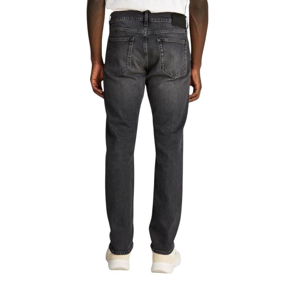 Calvin Klein Jeans Black Cotton Skinny Jean - Hilstor