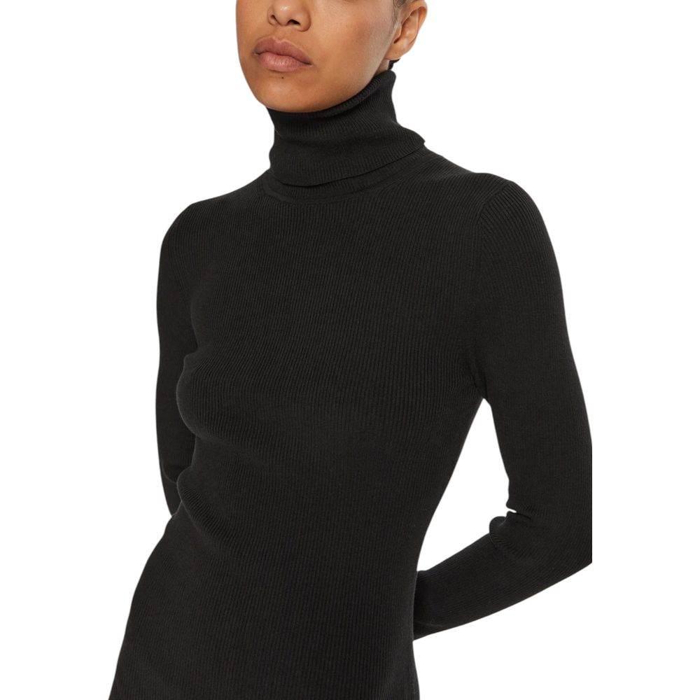 Calvin Klein Jeans Black Cotton Dress - Hilstor
