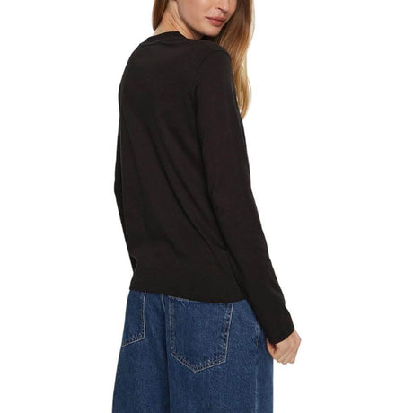 Calvin Klein Jeans Black Cotton Tops & T-Shirt - Hilstor
