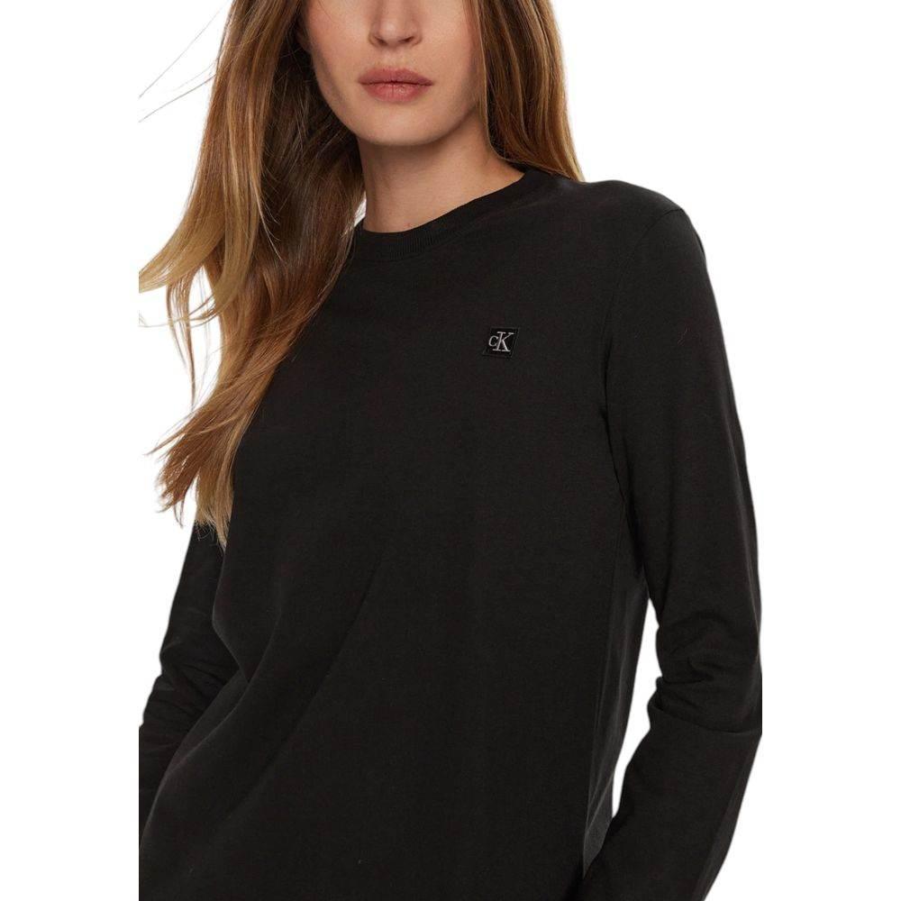 Calvin Klein Jeans Black Cotton Tops & T-Shirt - Hilstor