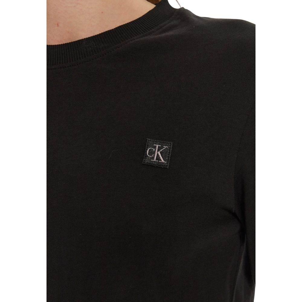 Calvin Klein Jeans Black Cotton Tops & T-Shirt - Hilstor