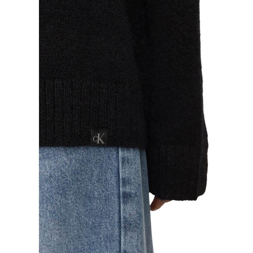 Calvin Klein Jeans Black Polyester Sweater - Hilstor