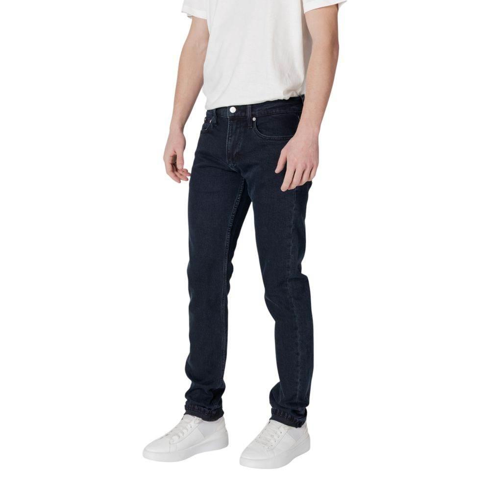 Calvin Klein Jeans Blue Cotton Skinny Jean - Hilstor