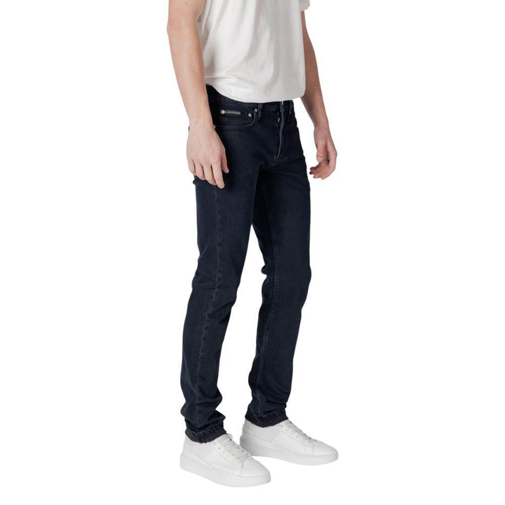 Calvin Klein Jeans Blue Cotton Skinny Jean - Hilstor