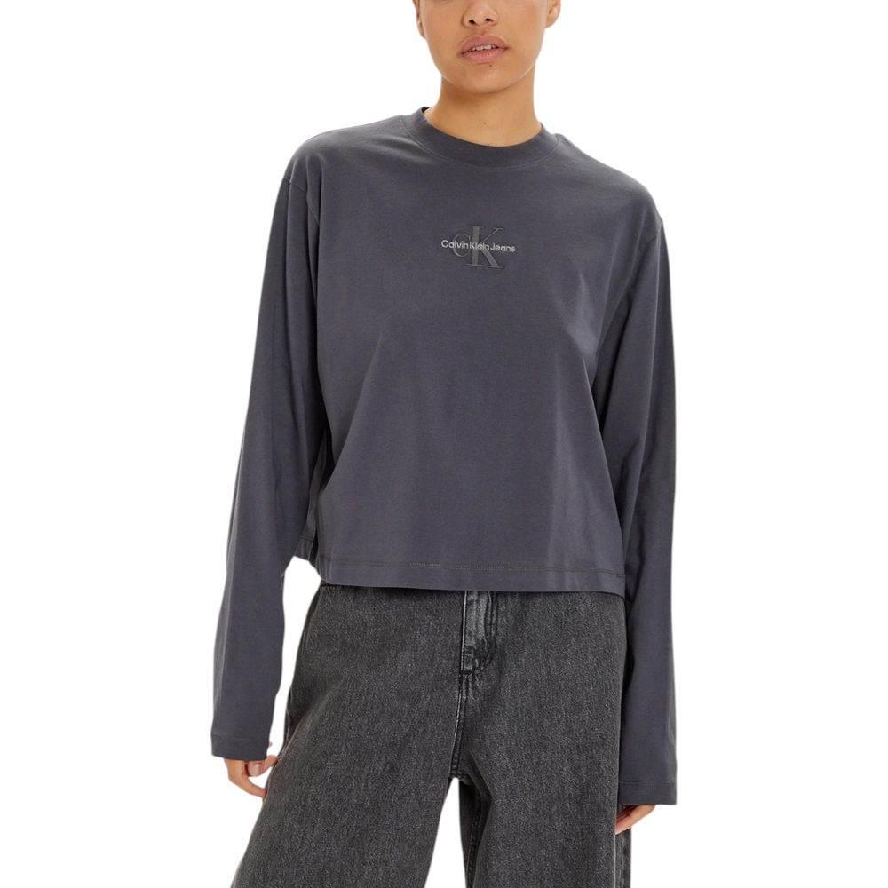Calvin Klein Jeans Grå Bomuld Toppe & T-shirt