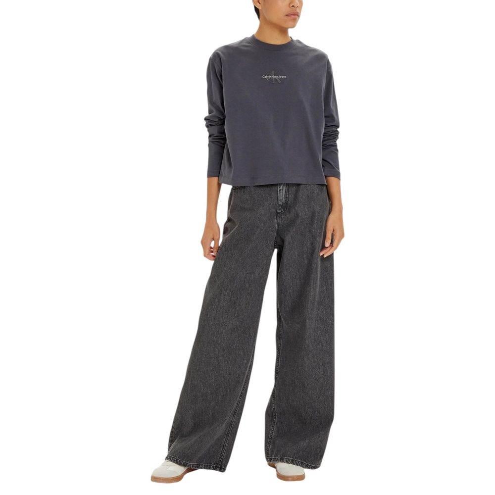 Calvin Klein Jeans Grå Bomuld Toppe & T-shirt