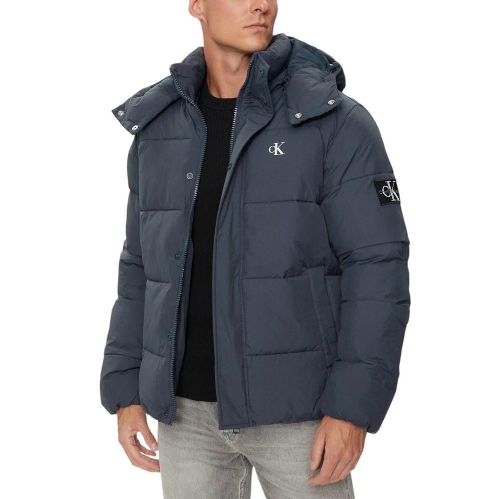Calvin Klein Jeans Blue Polyamide Jackets & Coat - Hilstor