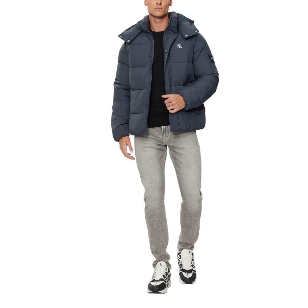 Calvin Klein Jeans Blue Polyamide Jackets & Coat - Hilstor