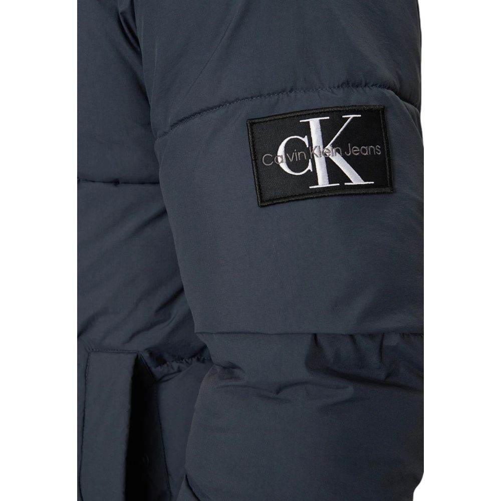Calvin Klein Jeans Blue Polyamide Jackets & Coat - Hilstor