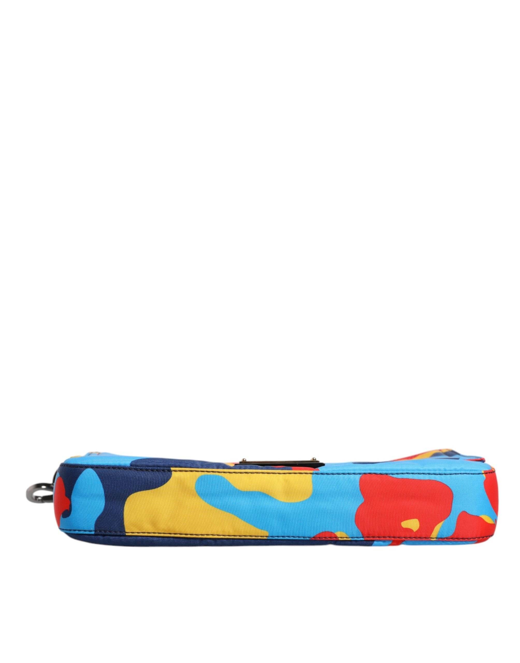 Dolce & Gabbana Multicolor Camouflage Nylon Crossbody Bag - Hilstor