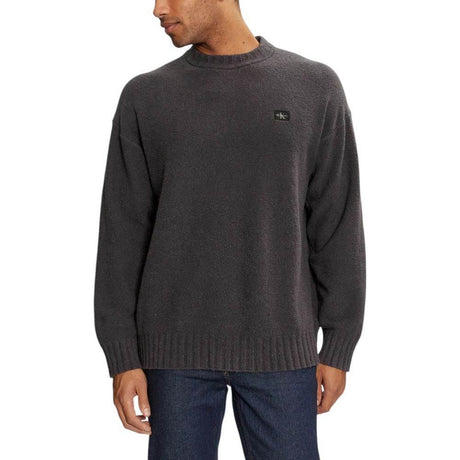 Calvin Klein Jeans Gray Cotton Sweater - Hilstor