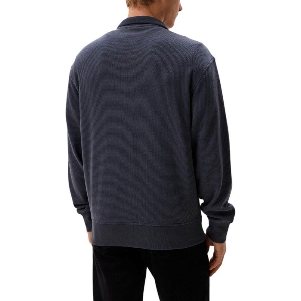 Calvin Klein Jeans Gray Recycled Cotton Cardigan - Hilstor