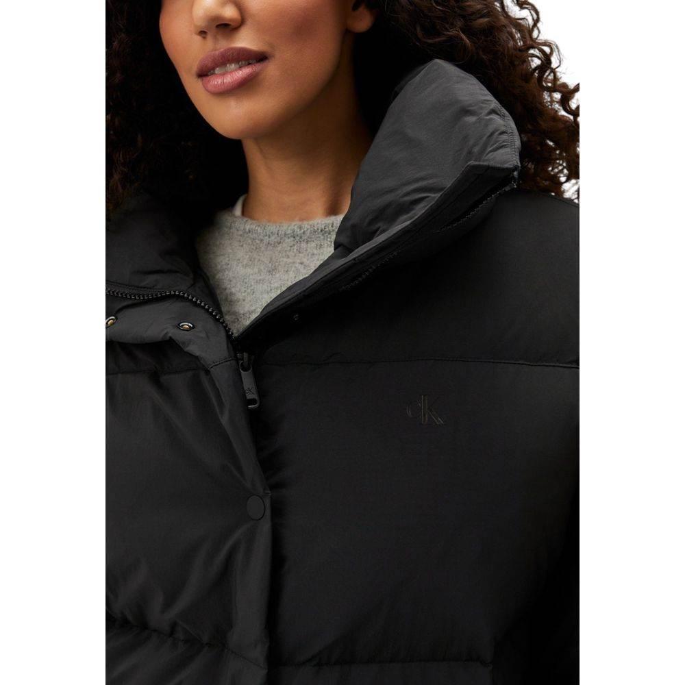 Calvin Klein Jeans Black Polyester Jackets & Coat - Hilstor