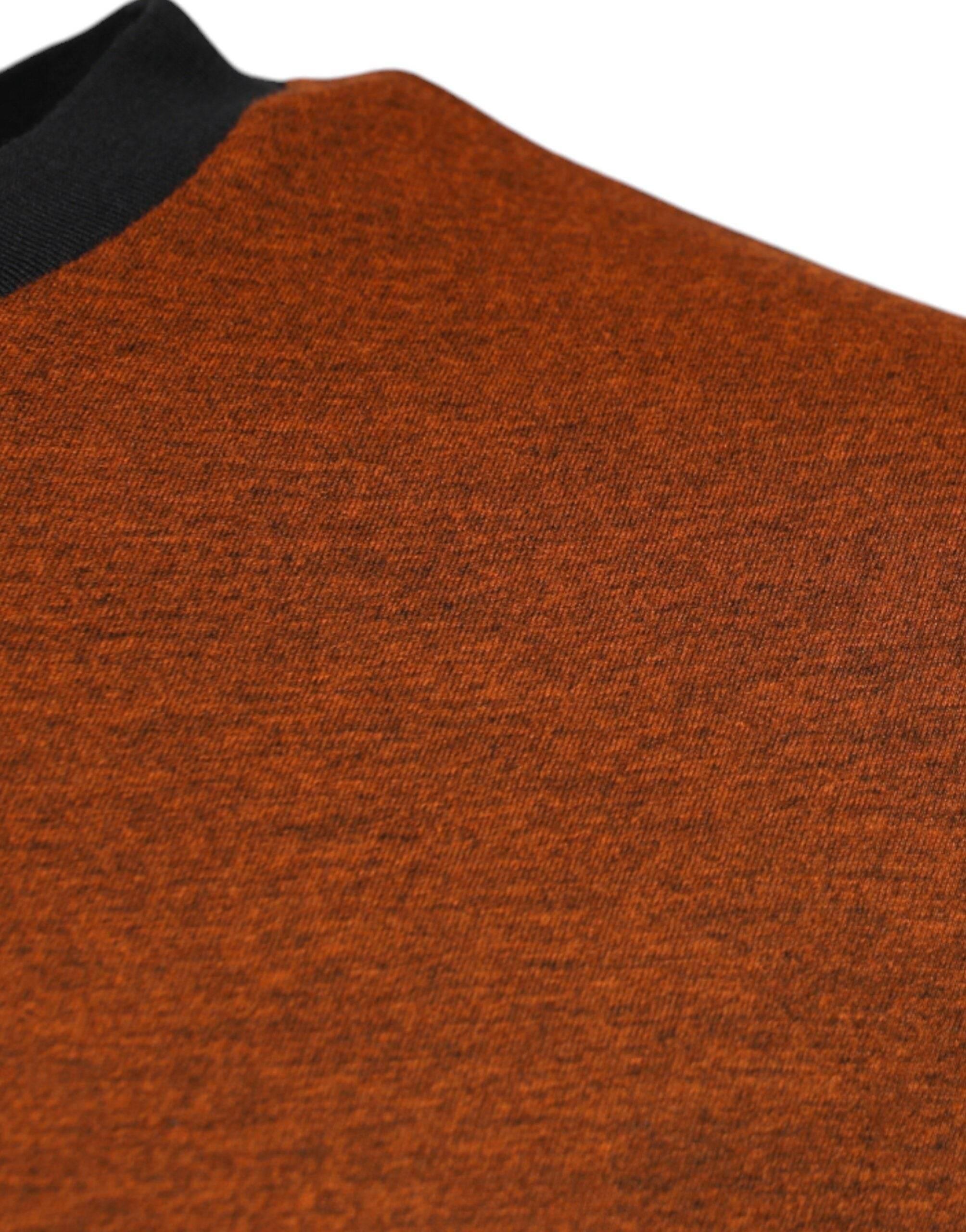 Dolce & Gabbana Brown DG Logo Polyester Crew Neck T-shirt - Hilstor