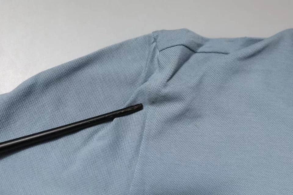 Dolce & Gabbana Blue Cotton Button Down Casual Men Polo Shirt - Hilstor