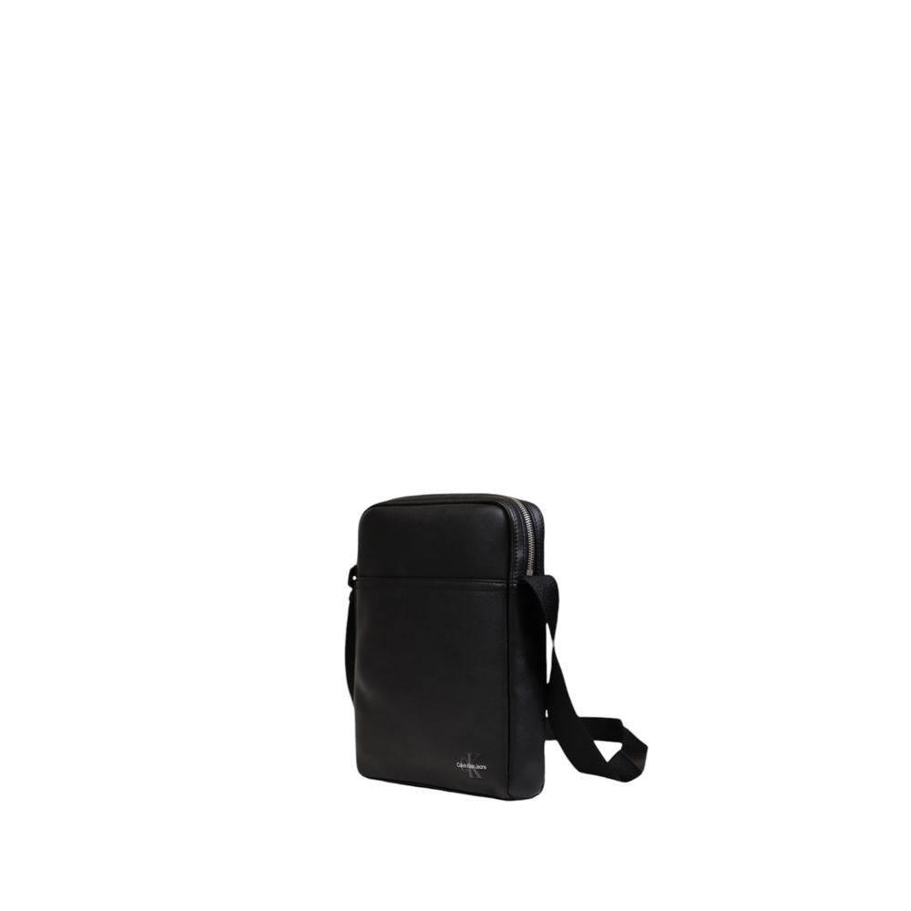Calvin Klein Black Polyethylene Messenger Bag - Hilstor