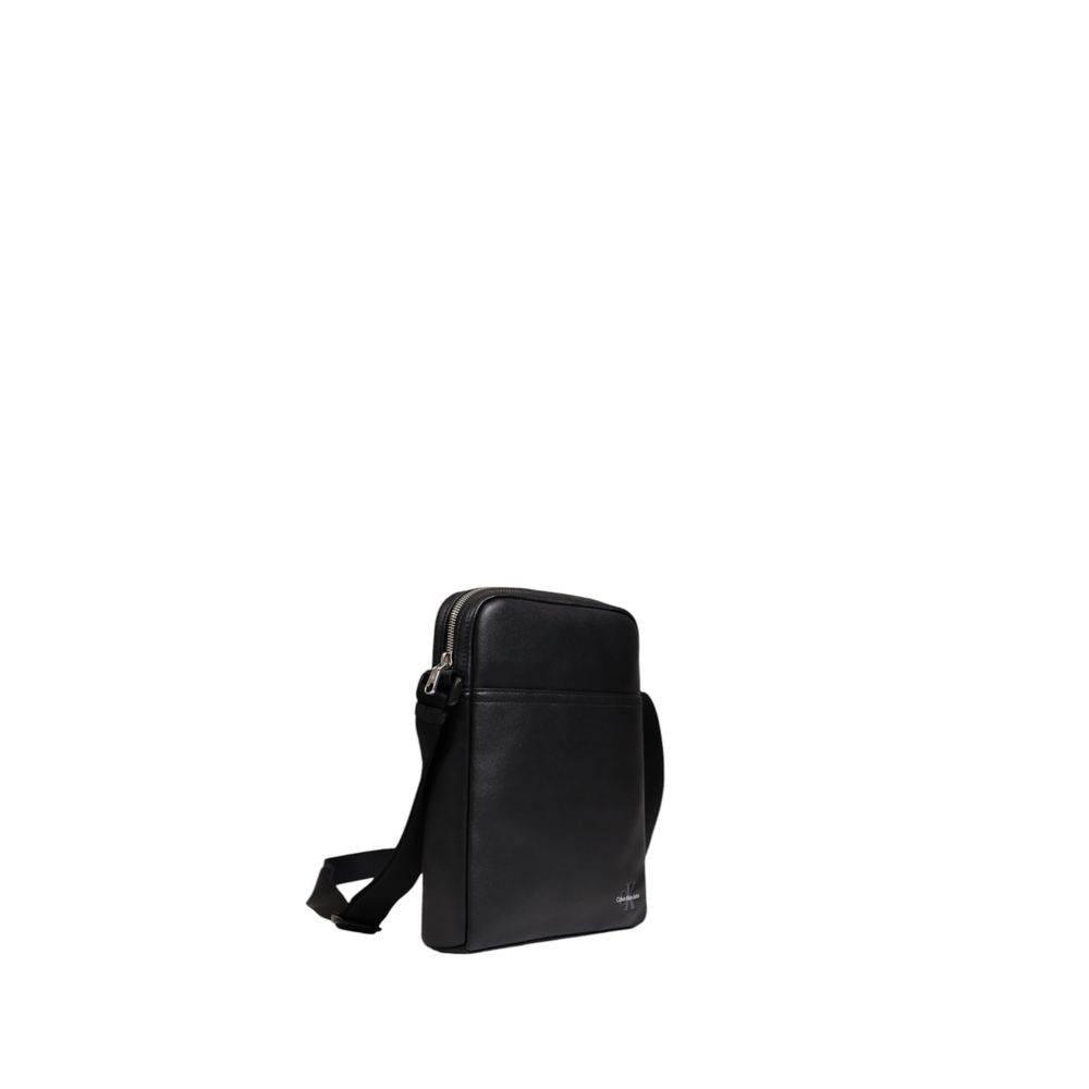 Calvin Klein Black Polyethylene Messenger Bag - Hilstor