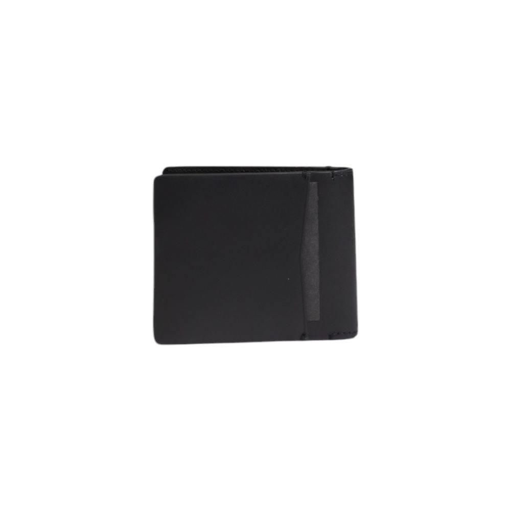 Calvin Klein Jeans Black Leather Wallet - Hilstor