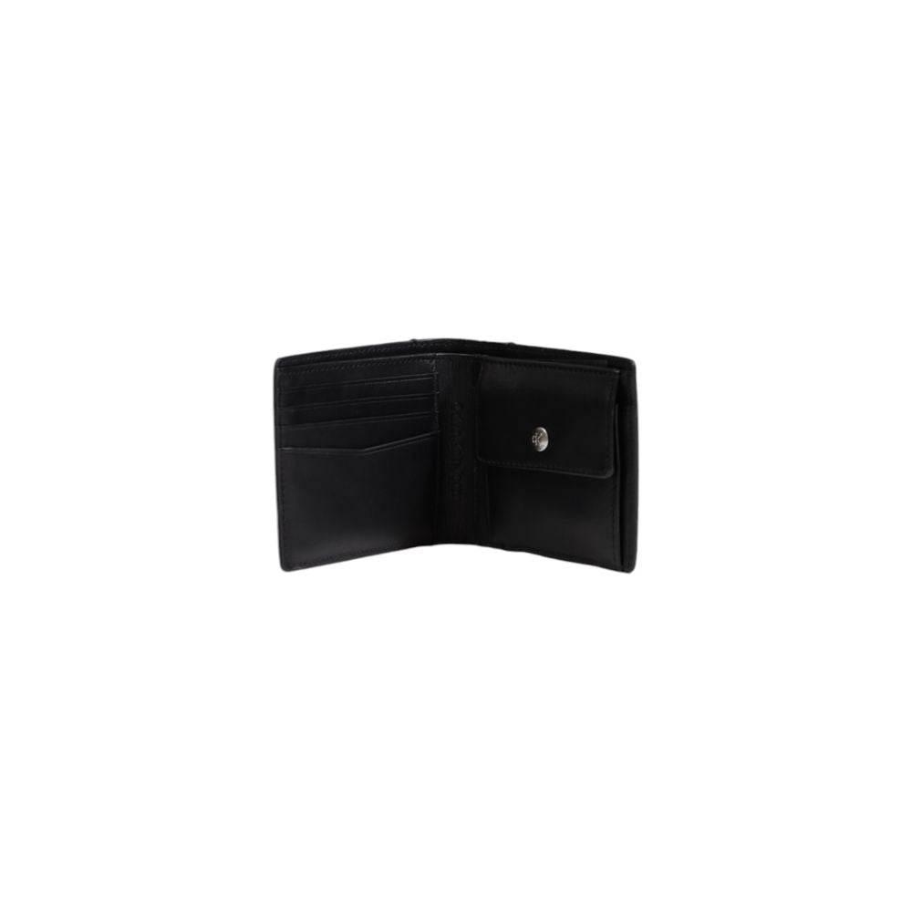 Calvin Klein Jeans Black Leather Wallet - Hilstor