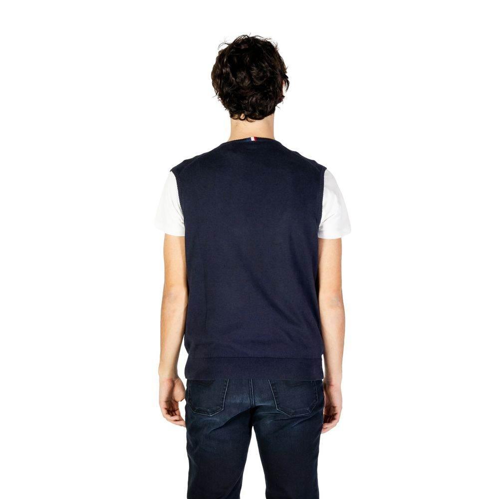 U.S. POLO ASSN. Blue Cotton Vest - Hilstor