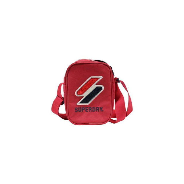 Superdry Red Polyester Messenger Bag - Hilstor