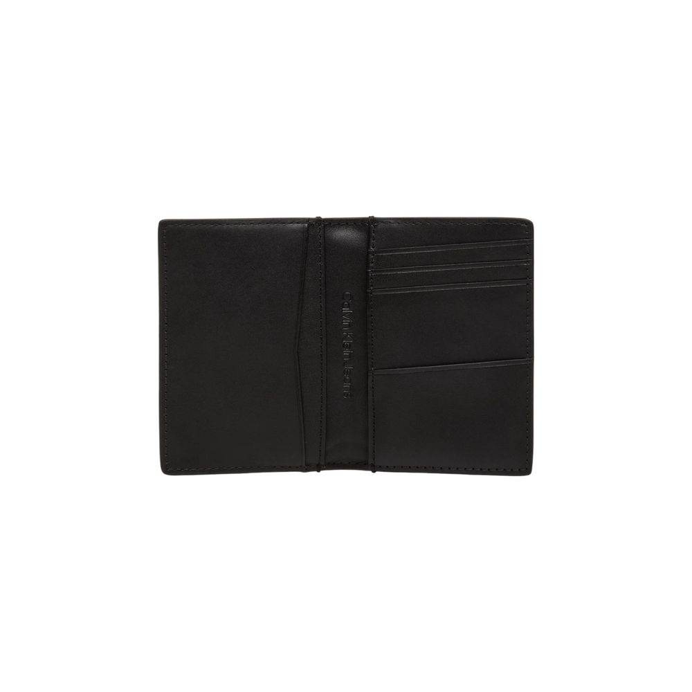 Calvin Klein Jeans Black Leather Wallet - Hilstor