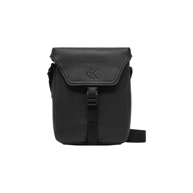 Calvin Klein Black Polyethylene Messenger Bag - Hilstor