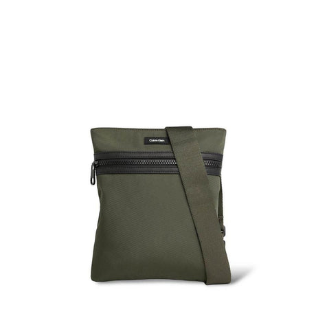 Calvin Klein Green Recycled Polyester Messenger Bag - Hilstor