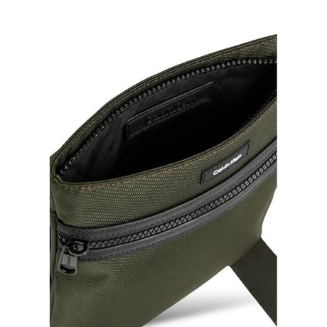 Calvin Klein Green Recycled Polyester Messenger Bag - Hilstor