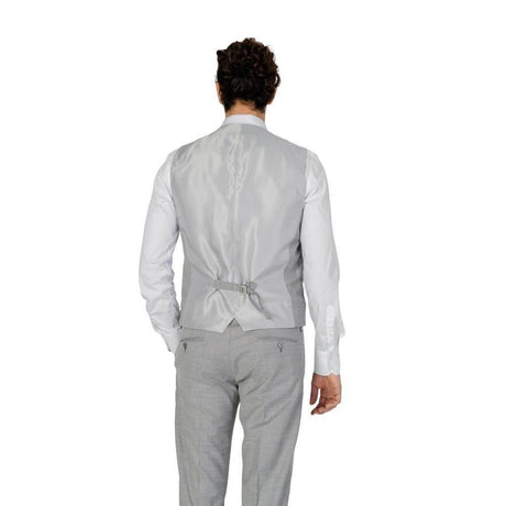 Antony Morato Gray Polyester Vest - Hilstor