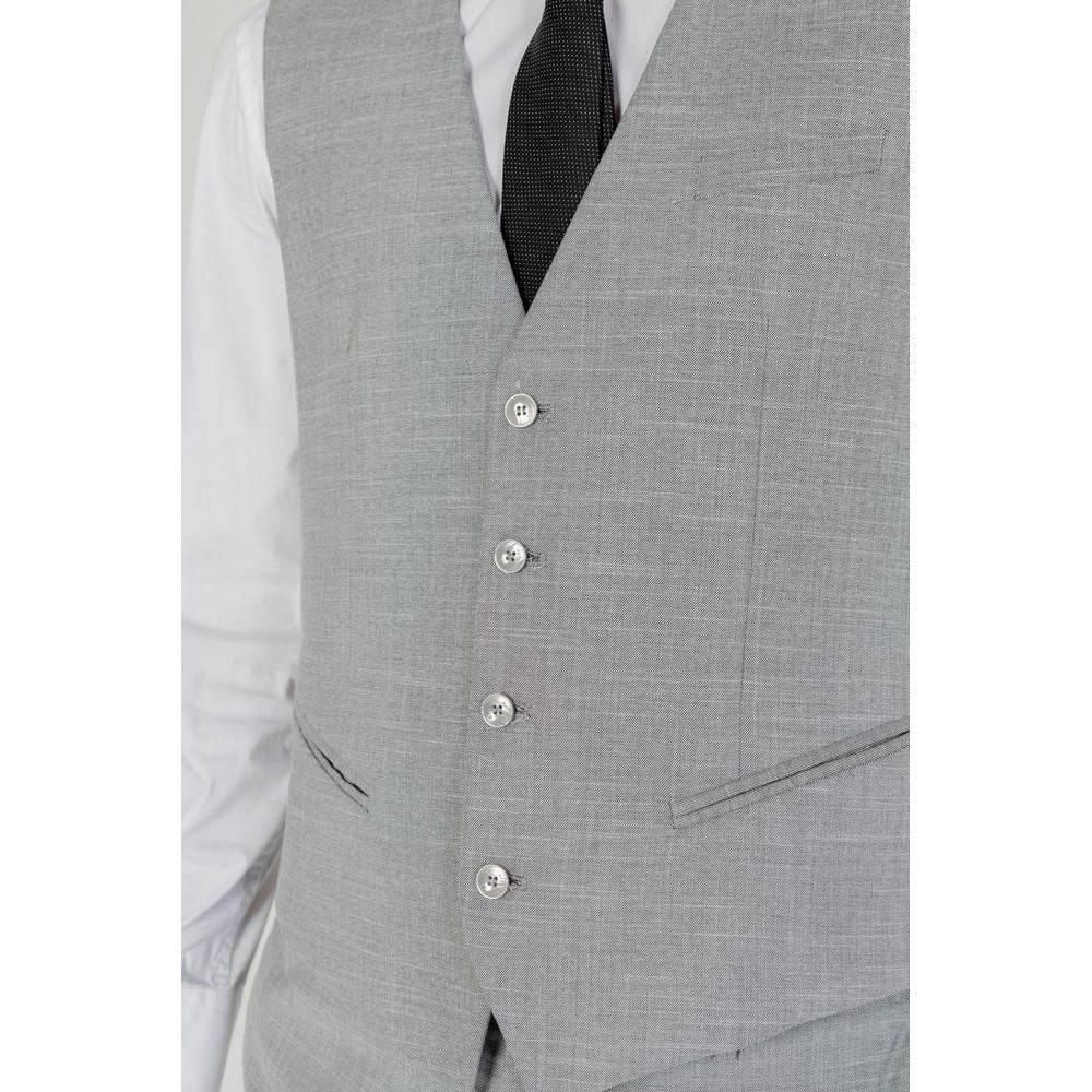 Antony Morato Gray Polyester Waistcoat - Hilstor