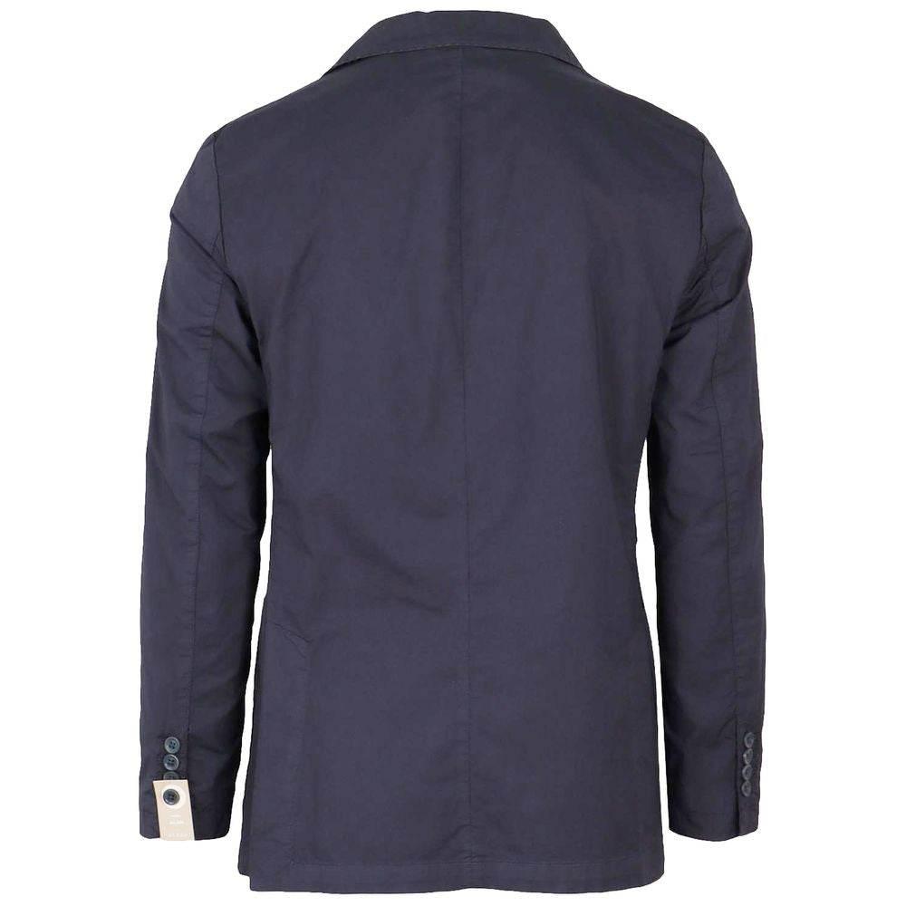 AT.P.CO Blue Cotton Women Blazer - Hilstor
