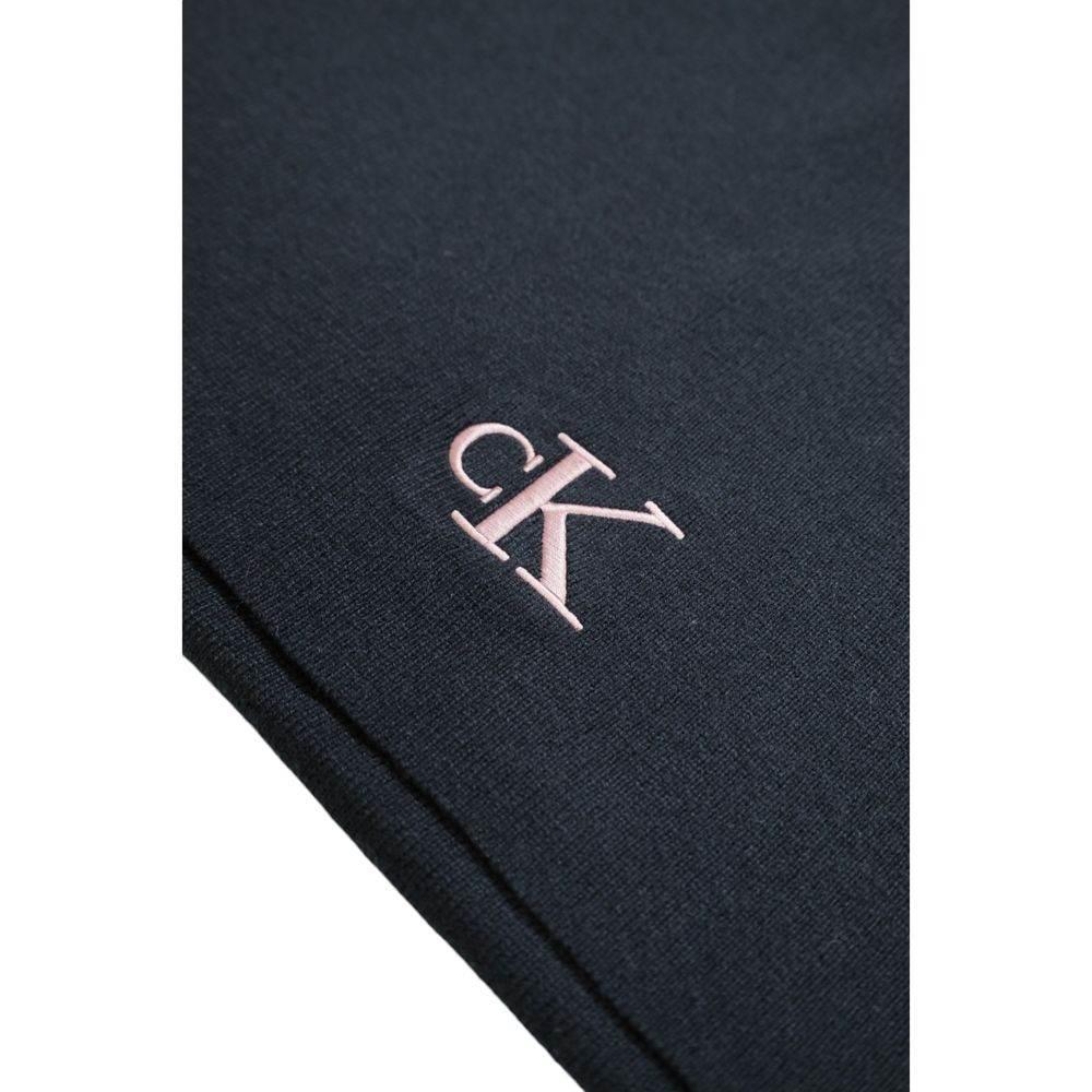 Calvin Klein Black Recycled Polyester Scarf - Hilstor