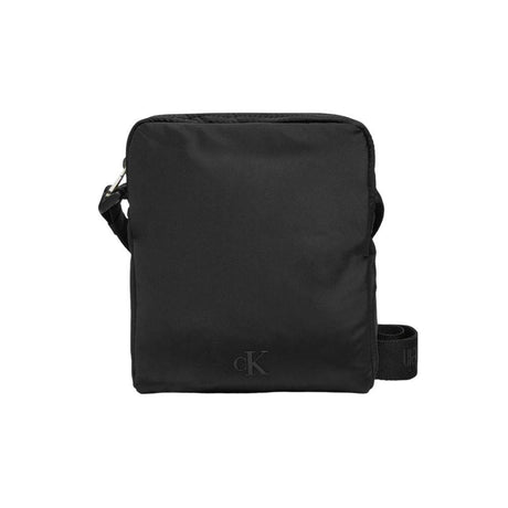 Calvin Klein Black Recycled Polyester Messenger Bag - Hilstor