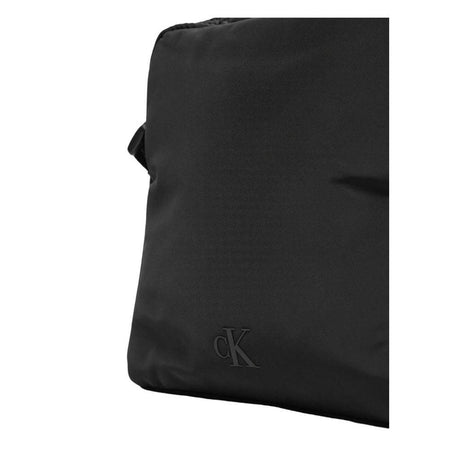 Calvin Klein Black Recycled Polyester Messenger Bag - Hilstor