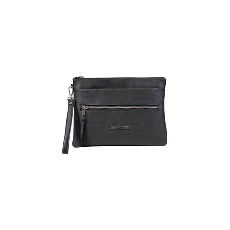Antony Morato Black Polyethylene Messenger Bag - Hilstor