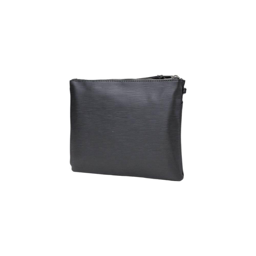 Antony Morato Black Polyethylene Messenger Bag - Hilstor