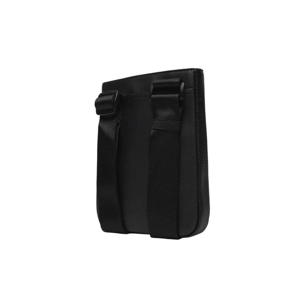 Tommy Hilfiger Black Polyethylene Messenger Bag - Hilstor