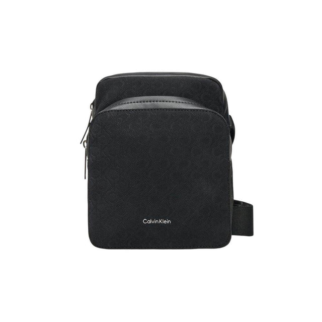 Calvin Klein Black Polyethylene Messenger Bag - Hilstor