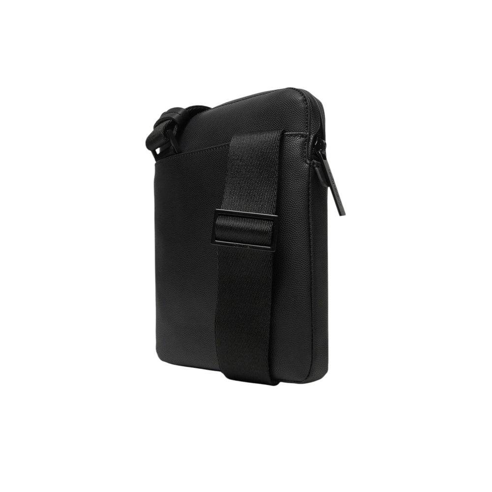 Calvin Klein Black Recycled Polyester Messenger Bag - Hilstor