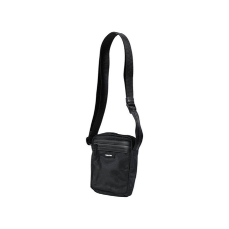Calvin Klein Black Recycled Polyester Messenger Bag - Hilstor