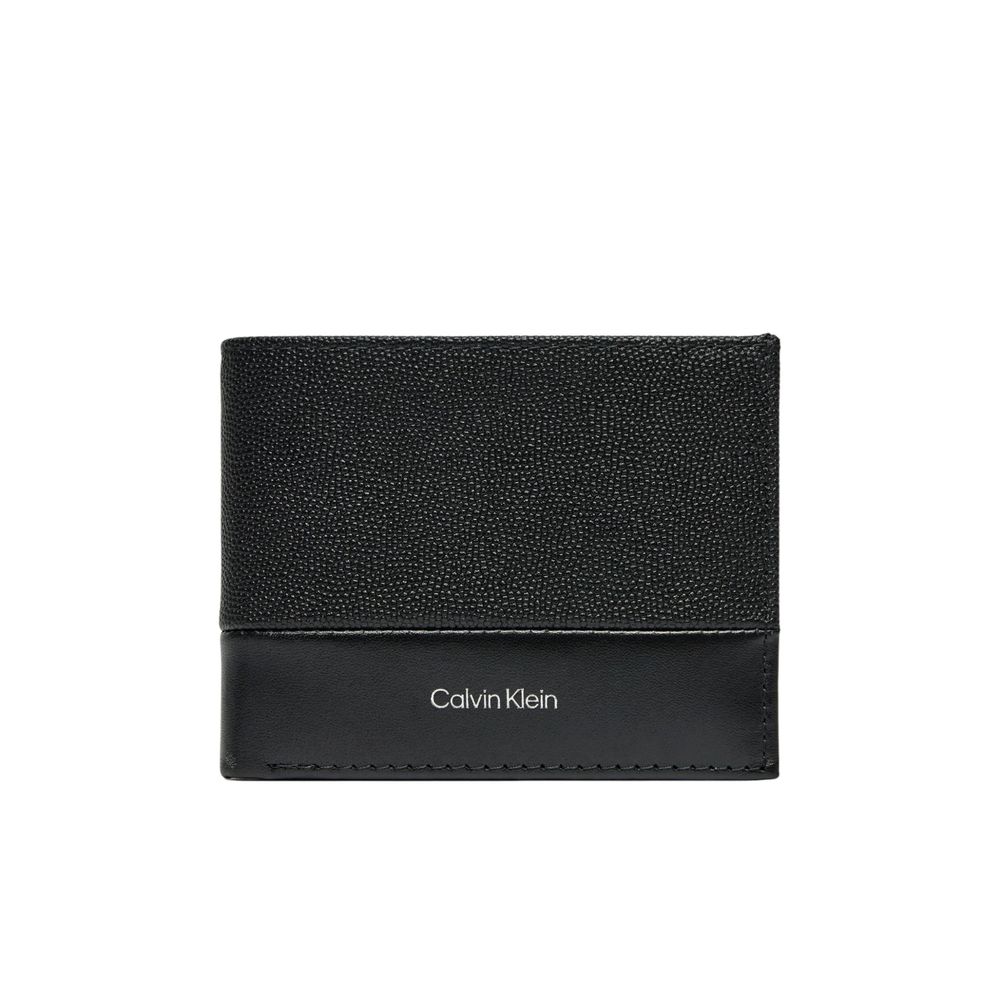 Calvin Klein sort læderpung