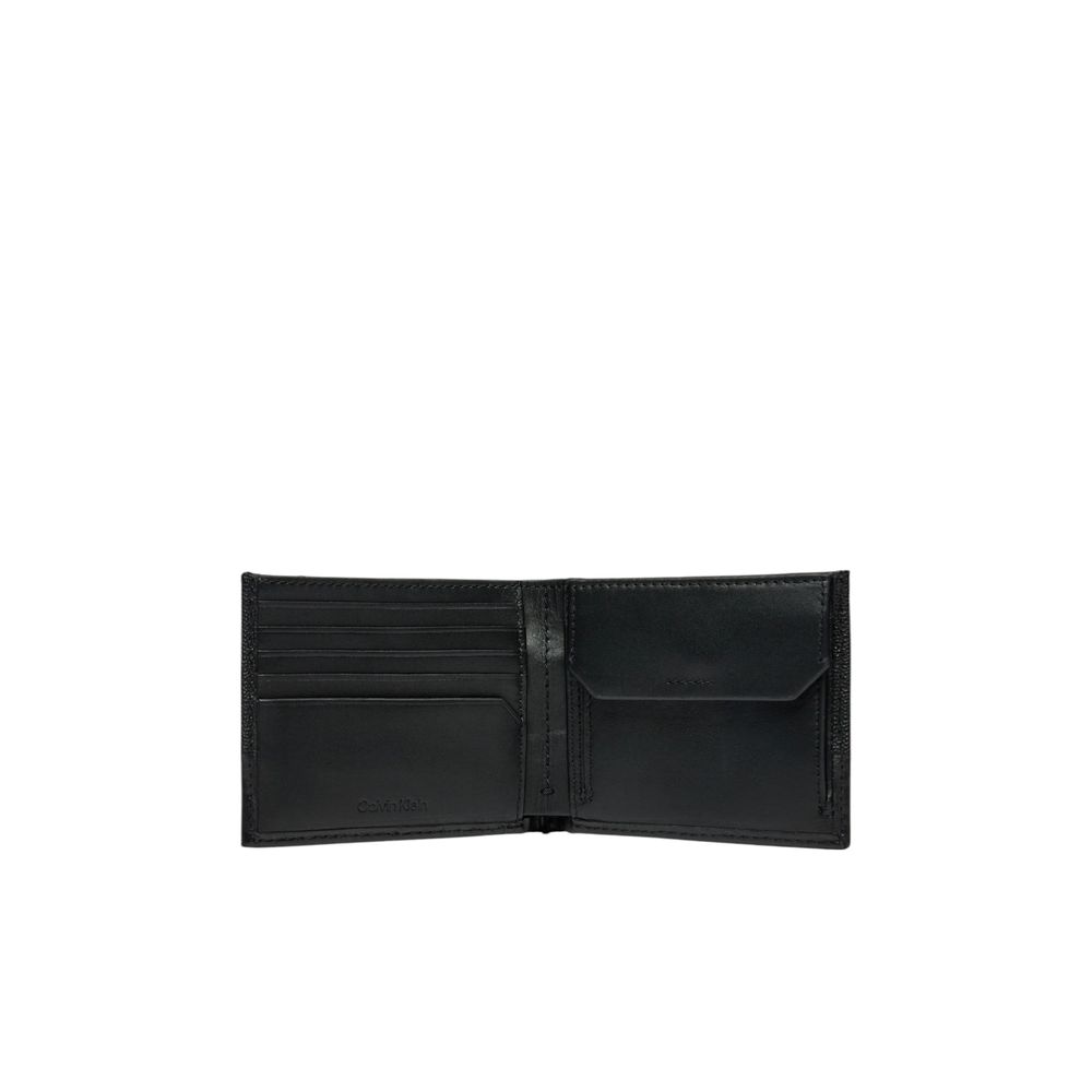 Calvin Klein sort læderpung