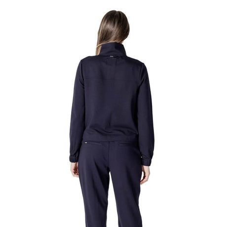Street One Blue Viscose Jackets & Coat - Hilstor