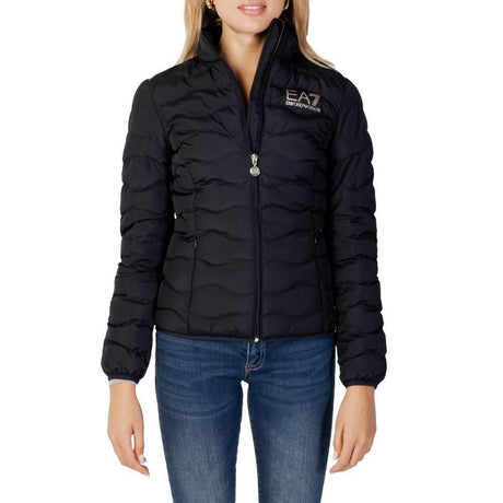 EA7 Emporio Armani Black Polyester Jackets & Coat - Hilstor