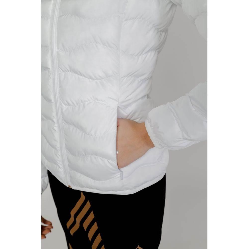 EA7 Emporio Armani White Polyester Jackets & Coat - Hilstor